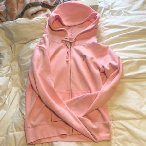 Pink zip up